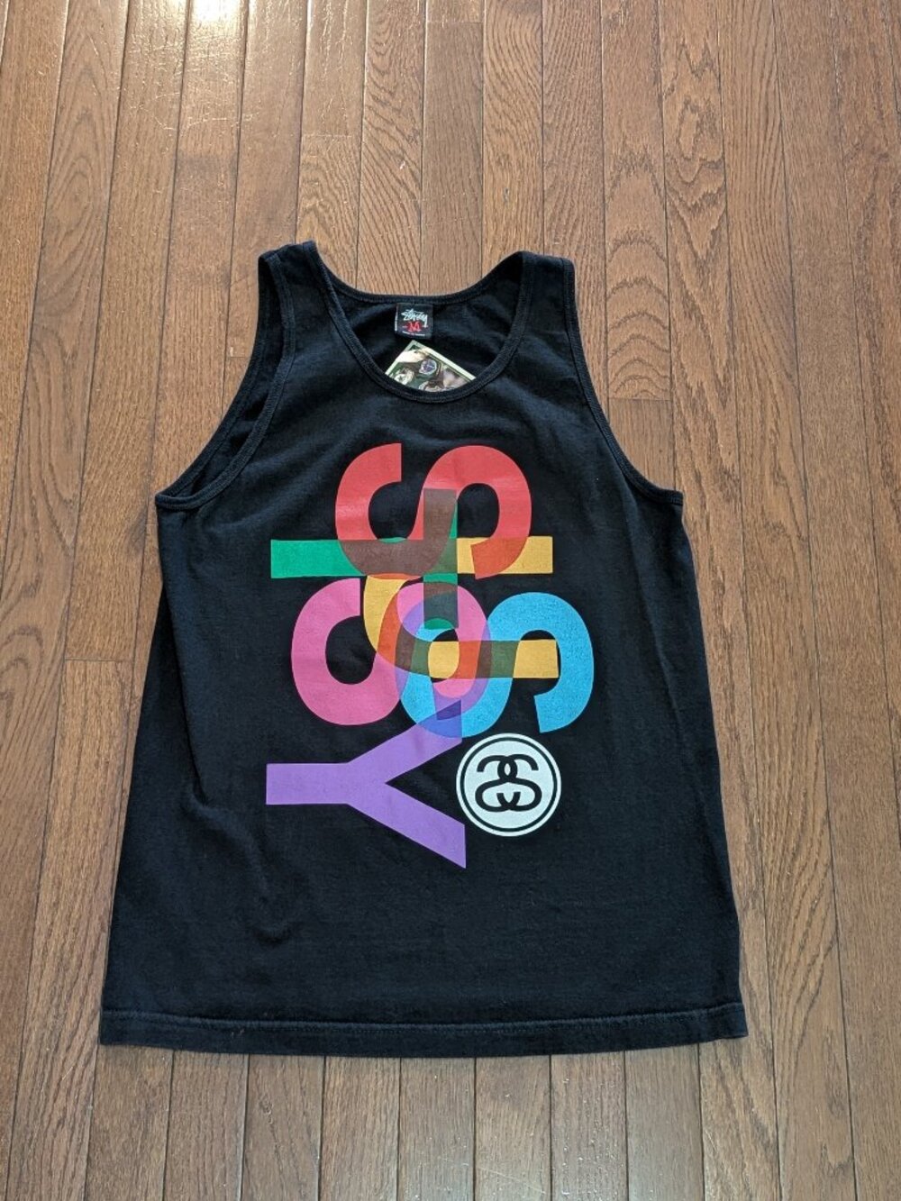 Stussy Multi-Coloured Tank top - Size M